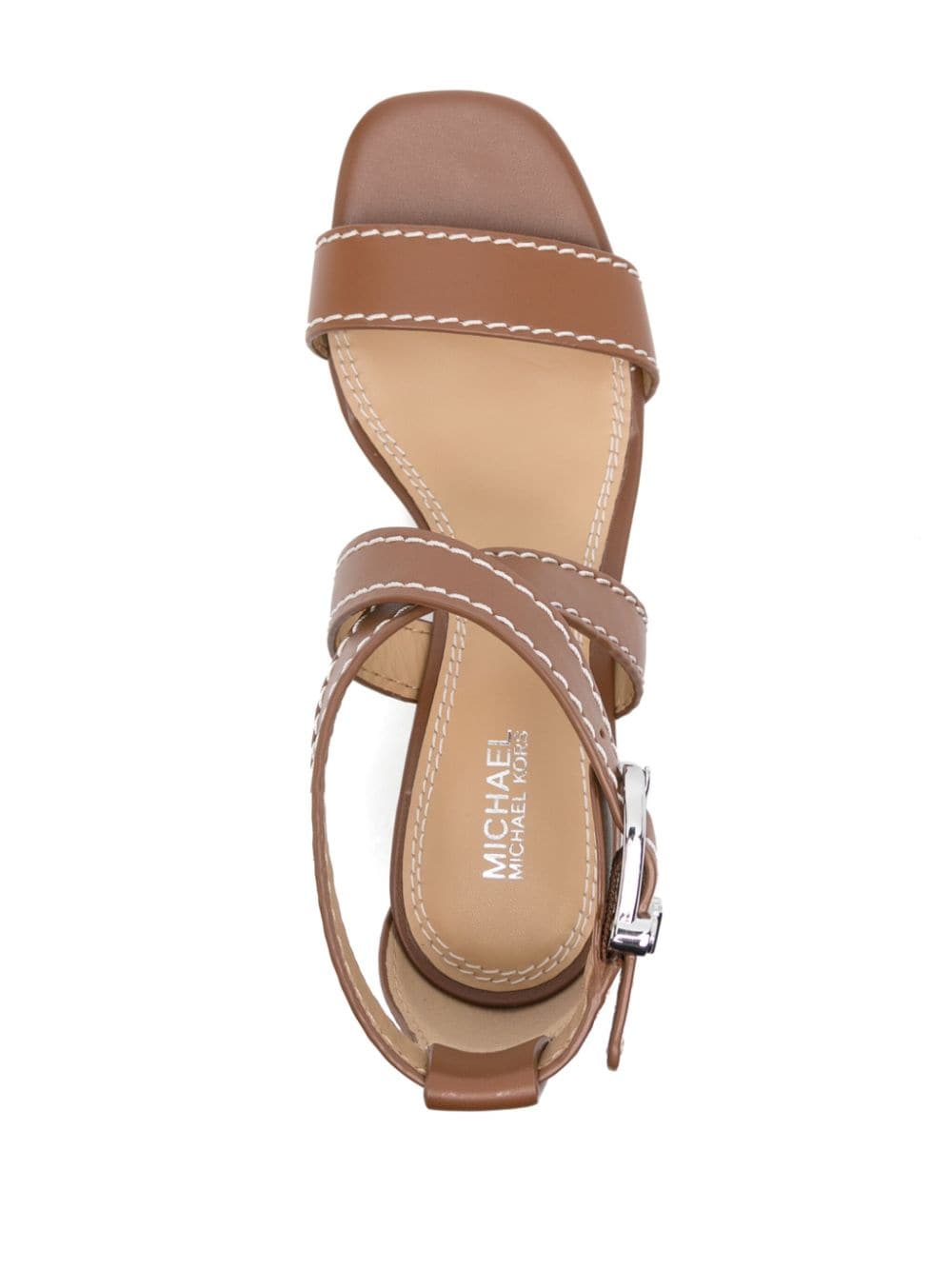 Mmk Sandals Leather Brown