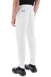 Moncler X Fragment Hiroshi Fujiwara Tapered Cotton Sweatpants   White