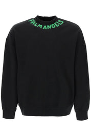 Palm Angels Sweatshirt With   Black