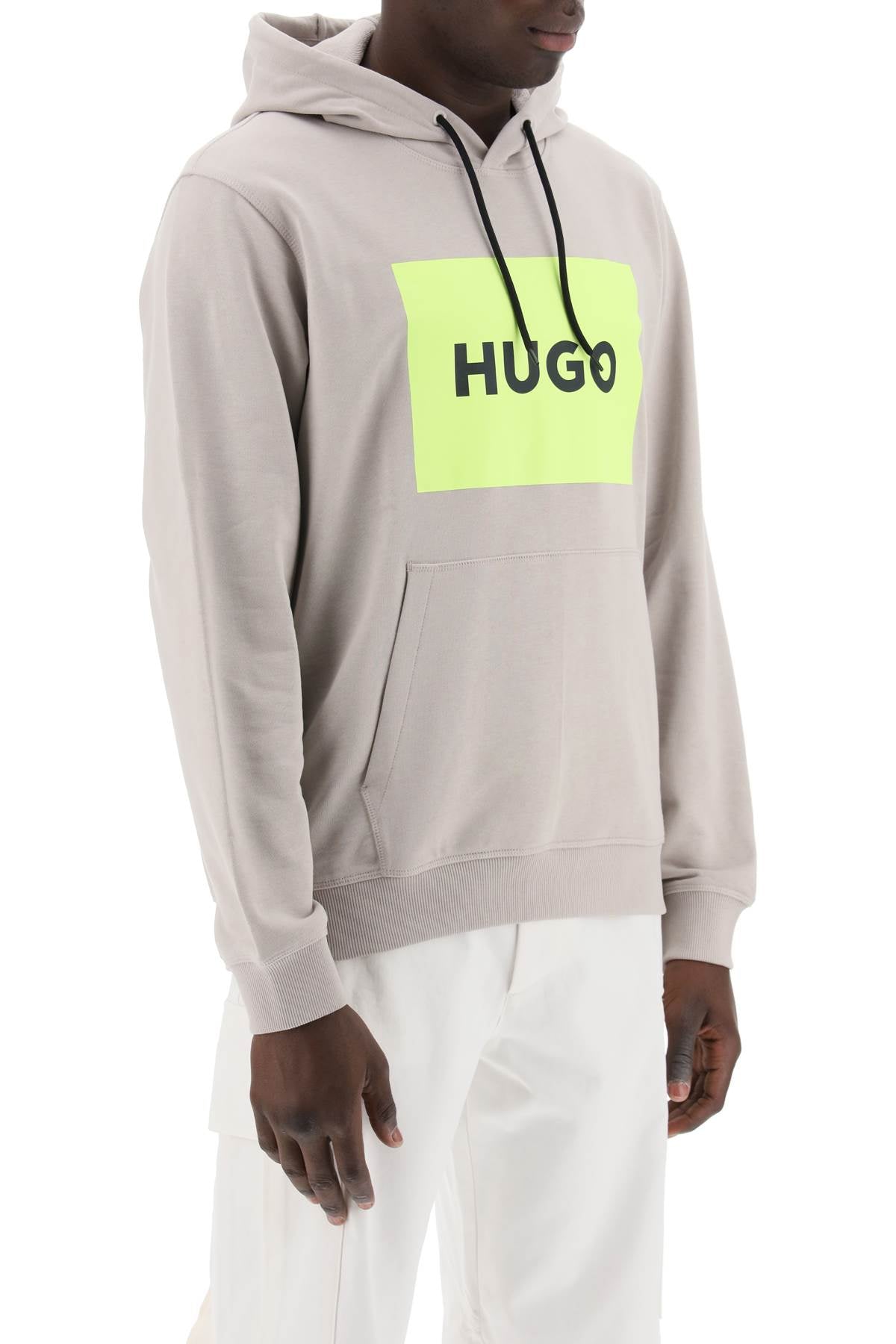 Hugo Duratschi Sweatshirt With Box   Grey