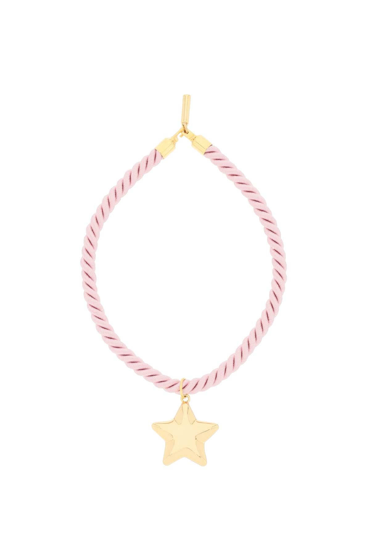 Timeless Pearly Necklace With Charm   Pink