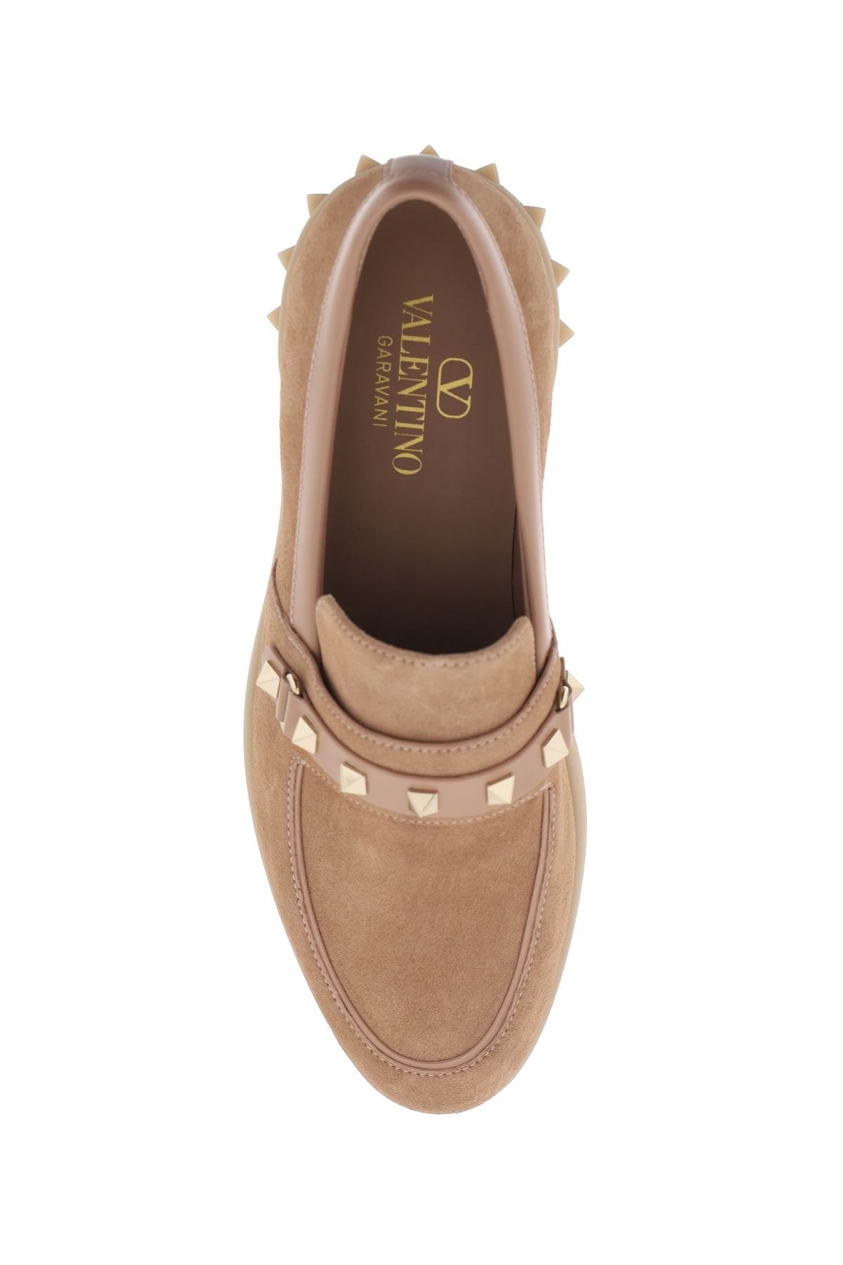 Valentino Garavani "leisure Flows Suede   Brown