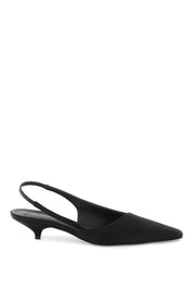 Loulou Studio Abside Slingback Pumps   Black