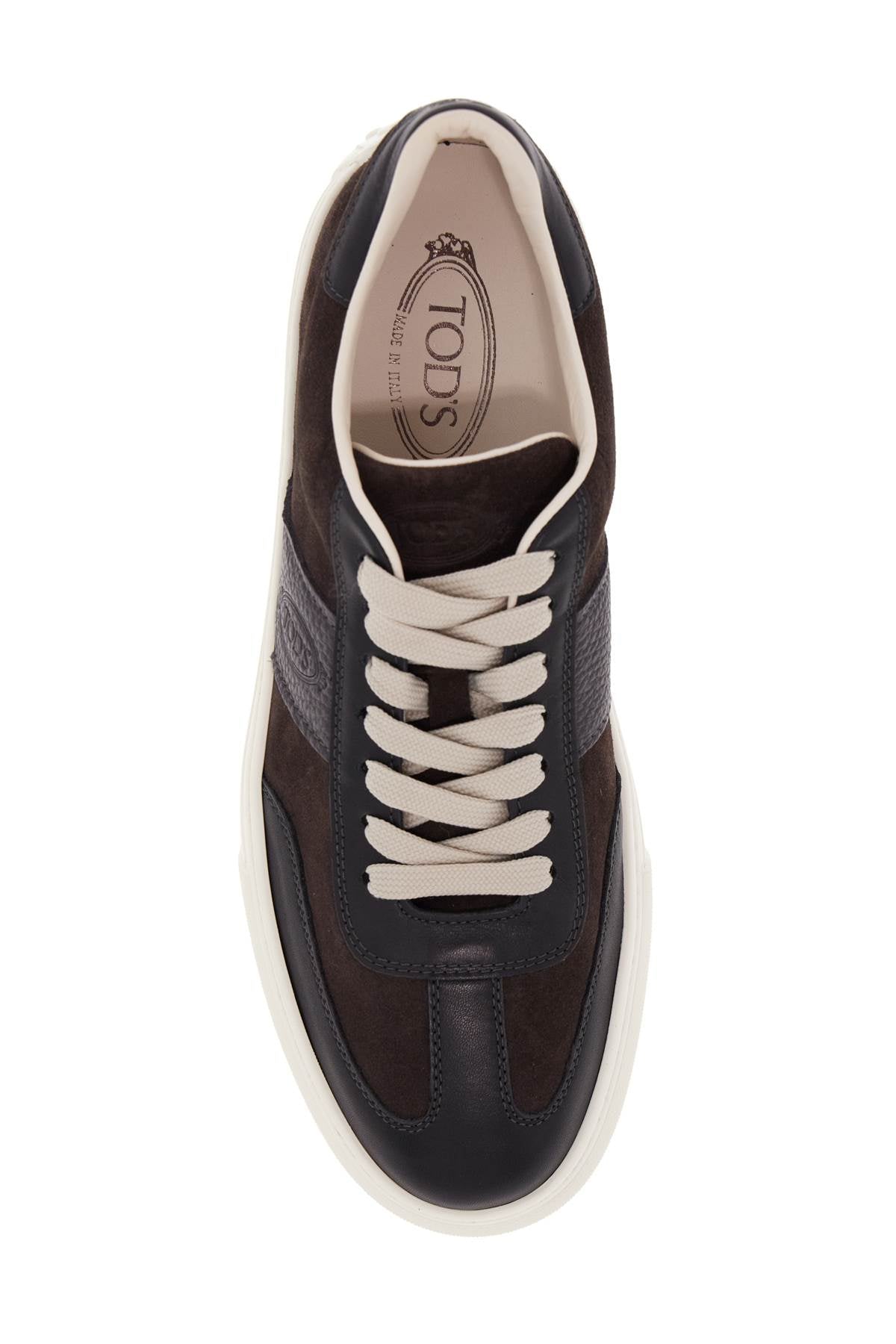 Tod's Leather Sneakers For Everyday   Brown