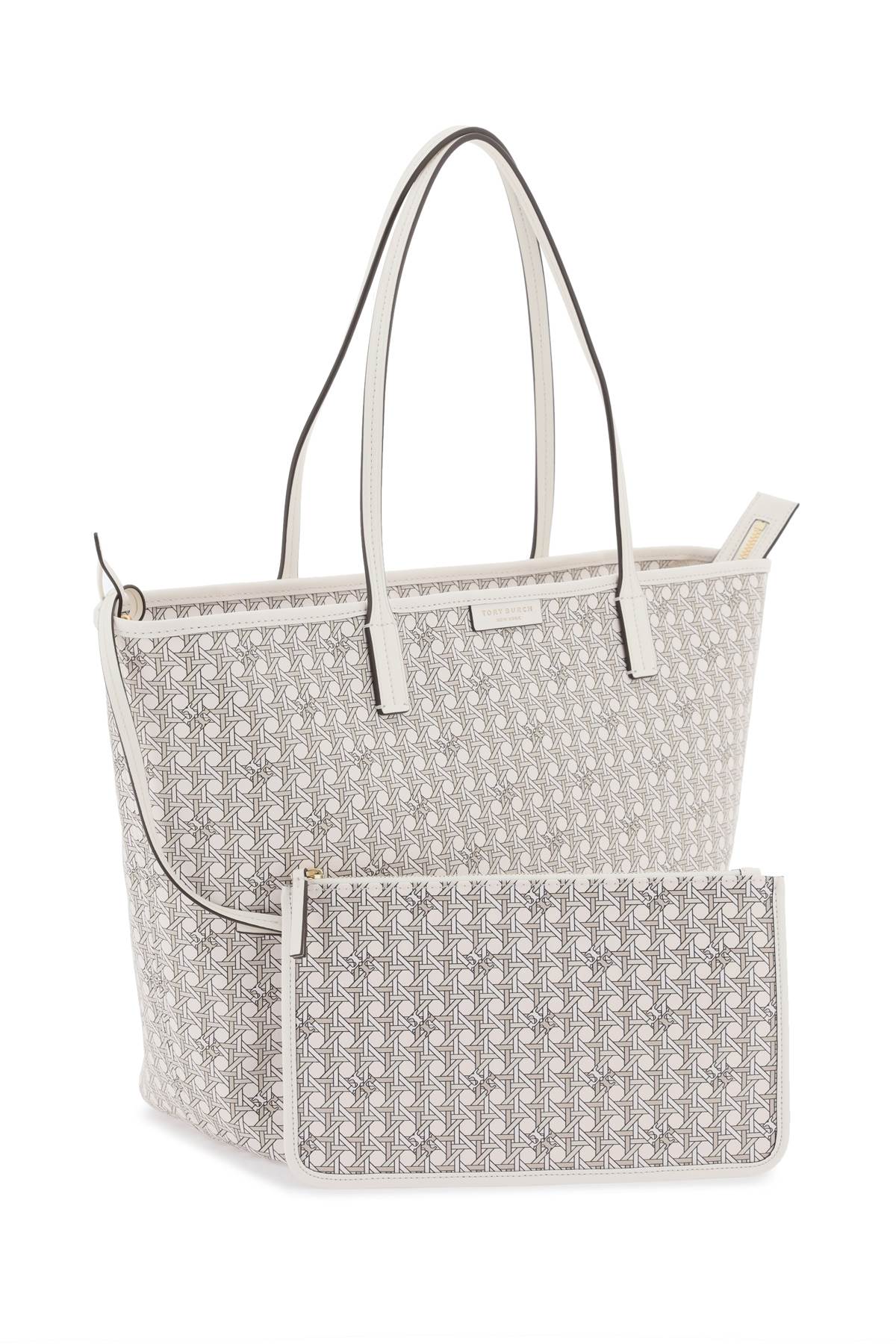 Tory Burch 'Ever Ready' Shopping Bag   White