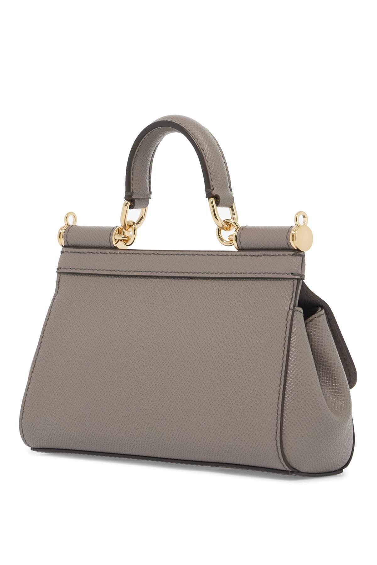 Dolce & Gabbana Sicily Small Handbag   Grey