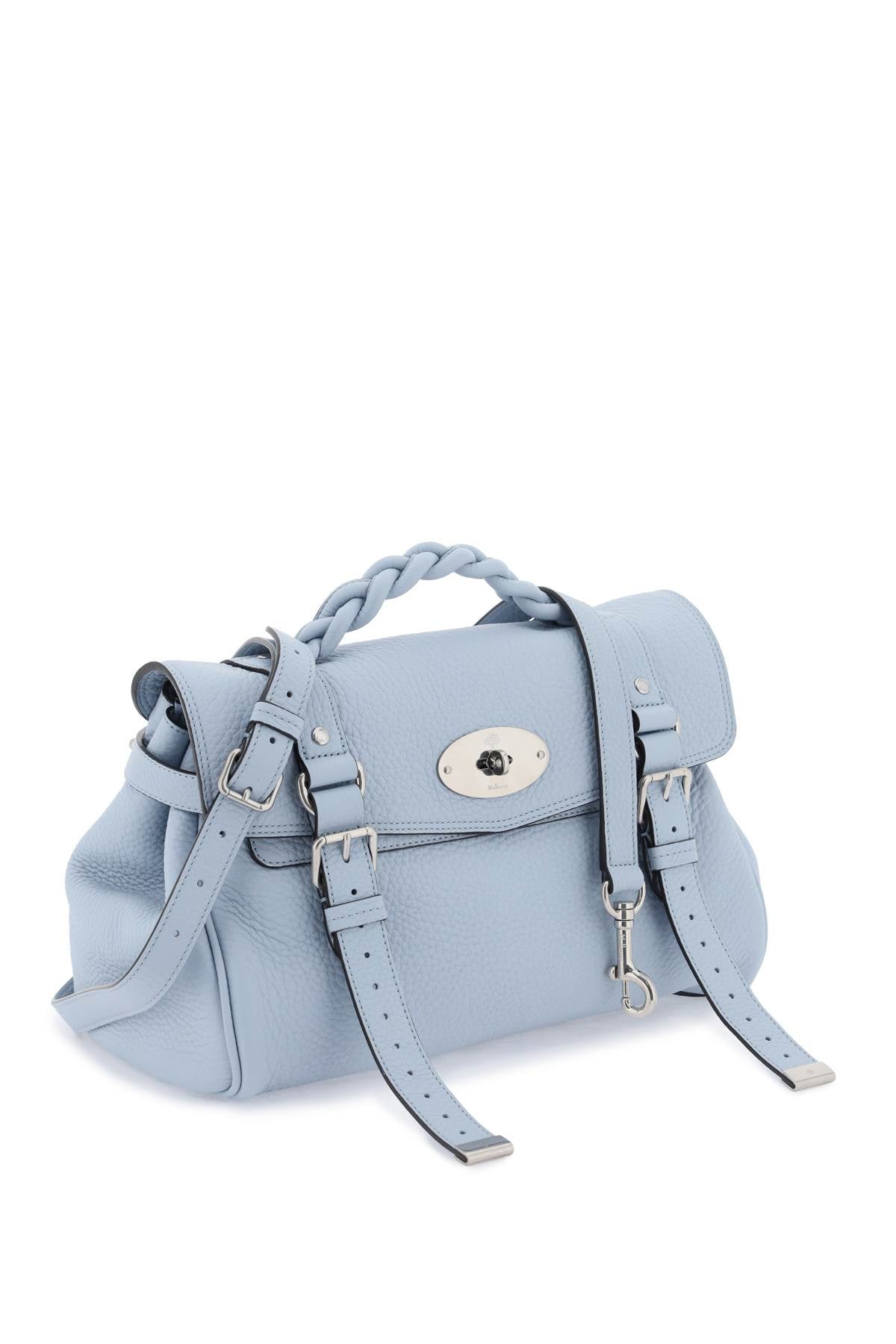 Mulberry Alexa Medium Handbag   Light Blue