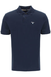 Barbour Tartan Trim Polo Shirt   Blue