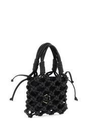 Hibourama Lola Handbag Purse Tote   Black