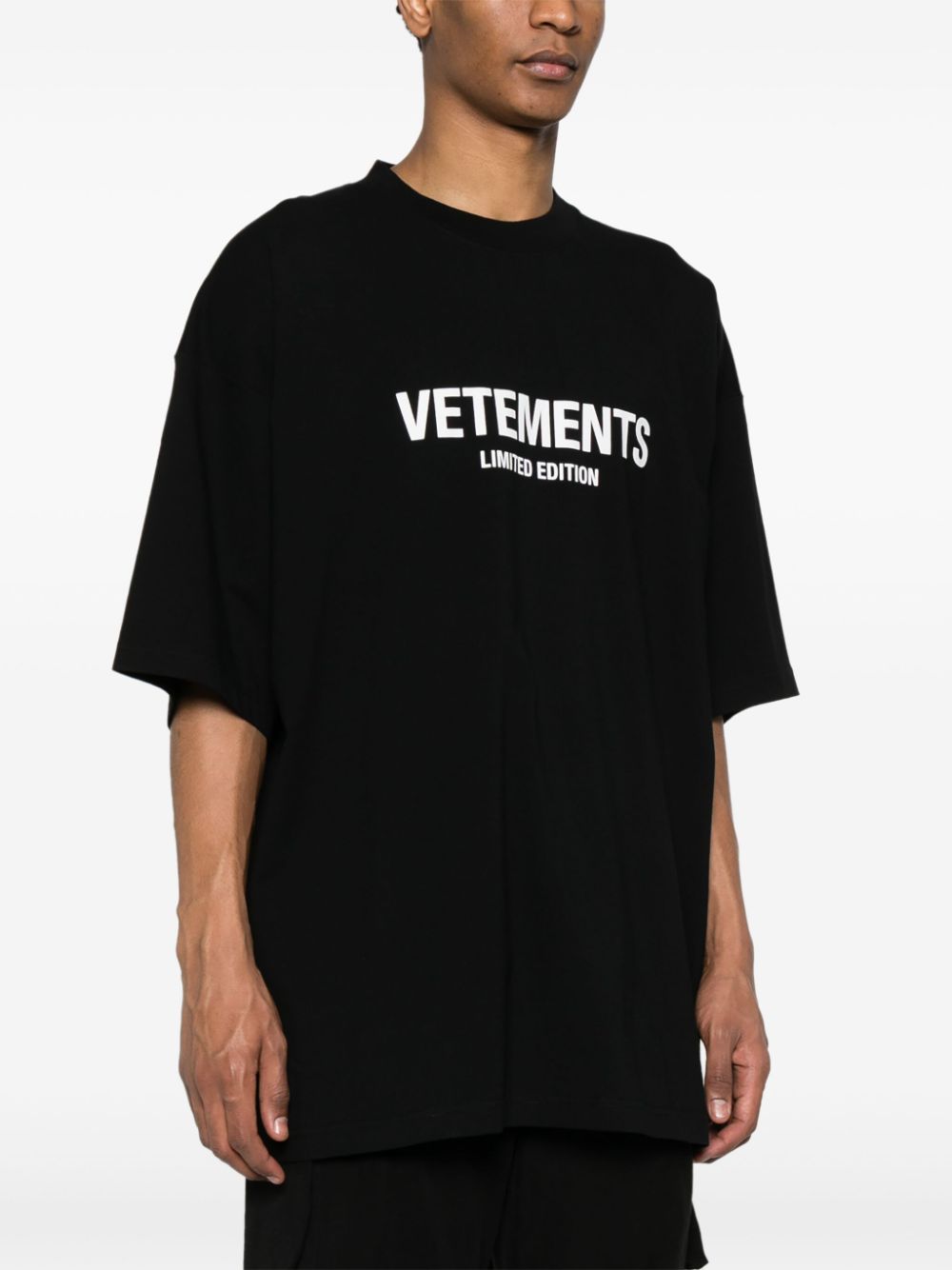 Vetements T Shirts And Polos Black