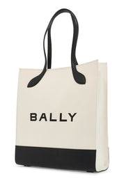 Bally Bar Keep On Tote Bag   White