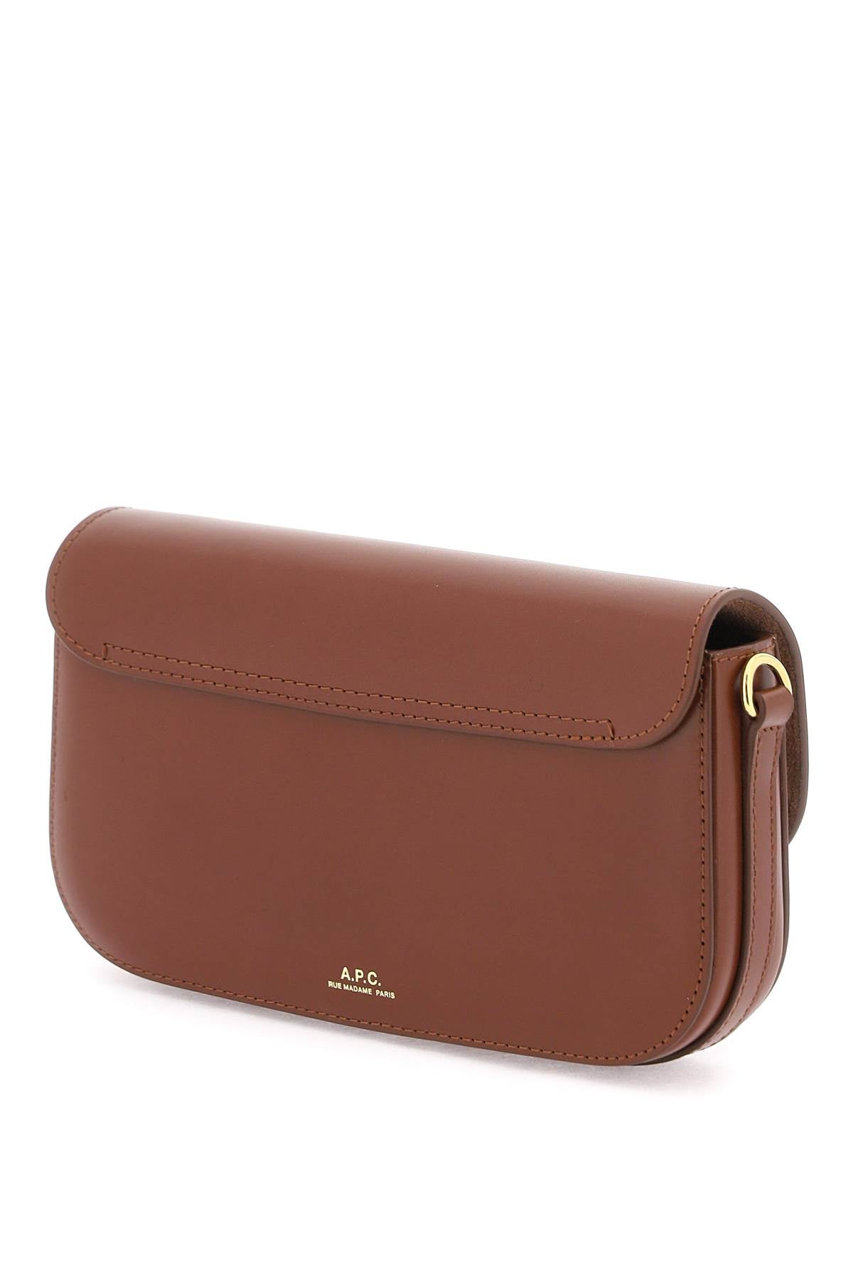 A.P.C. Grace Clutch Hand   Brown