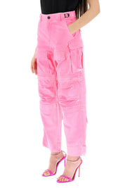 Darkpark Julia Cargo Pants   Fuchsia