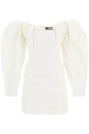 Jacquemus La Robe Taffetas Mini Dress   White