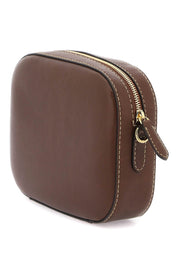 Stella Mc Cartney Mini Logo Camera Bag   Brown