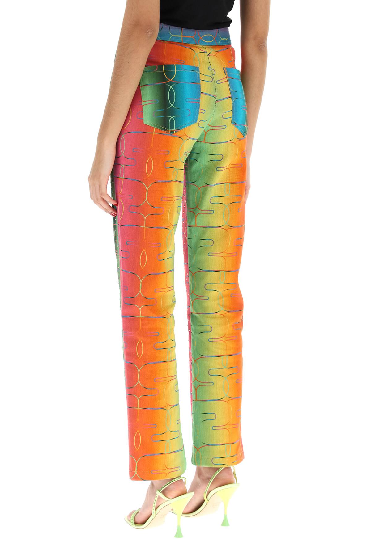 Siedres 'Bery' Multicolor Rhinestone Pants