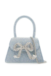 Self Portrait The Bow Micro Bag   Blue