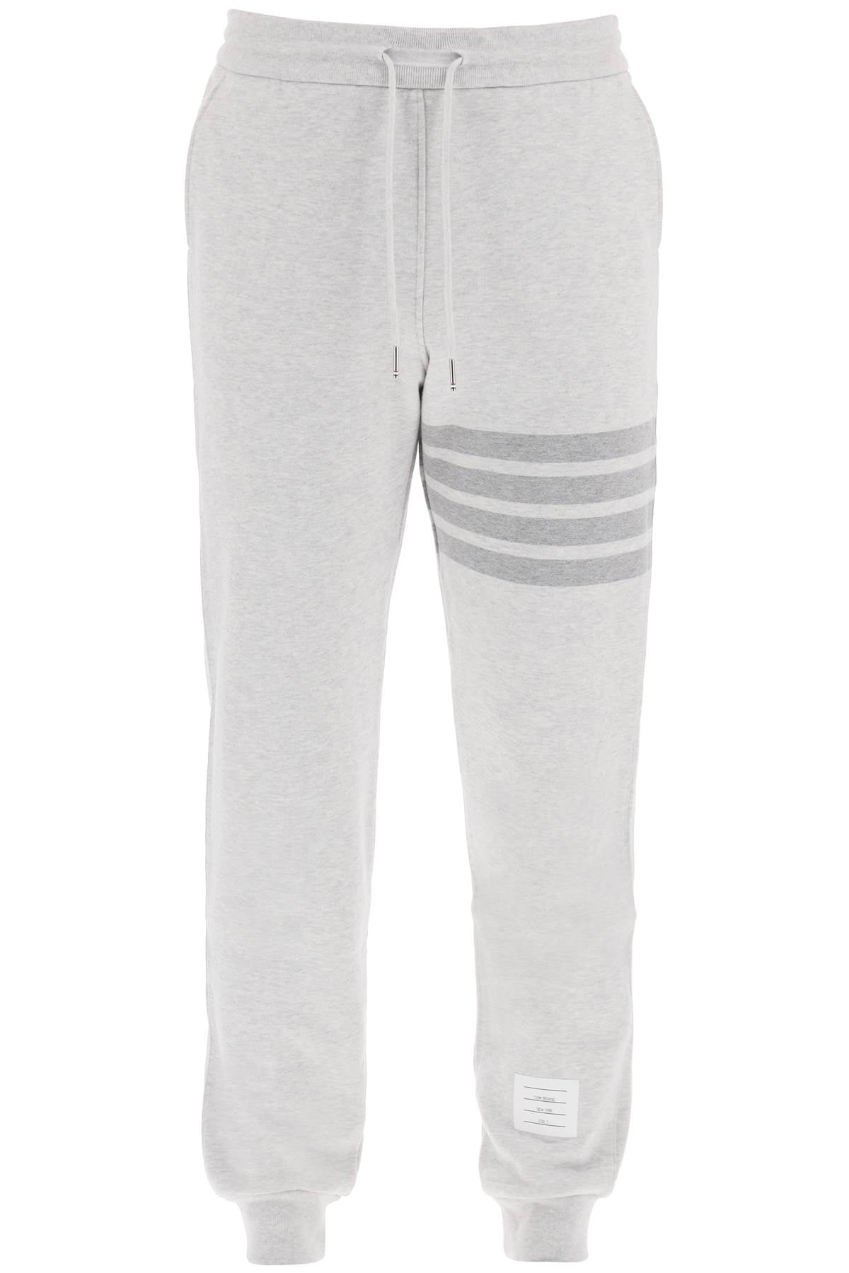 Thom Browne Cotton 4 Bar Sweatpants   Grey