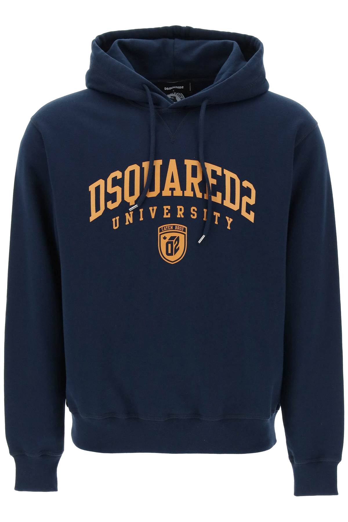 Dsquared2 'University' Cool Fit Hoodie   Blue