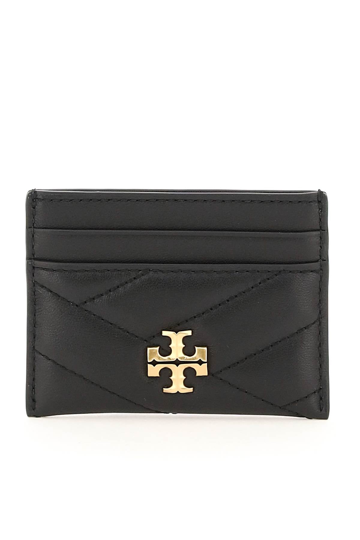 Tory Burch Kira Chevron Cardholder   Black