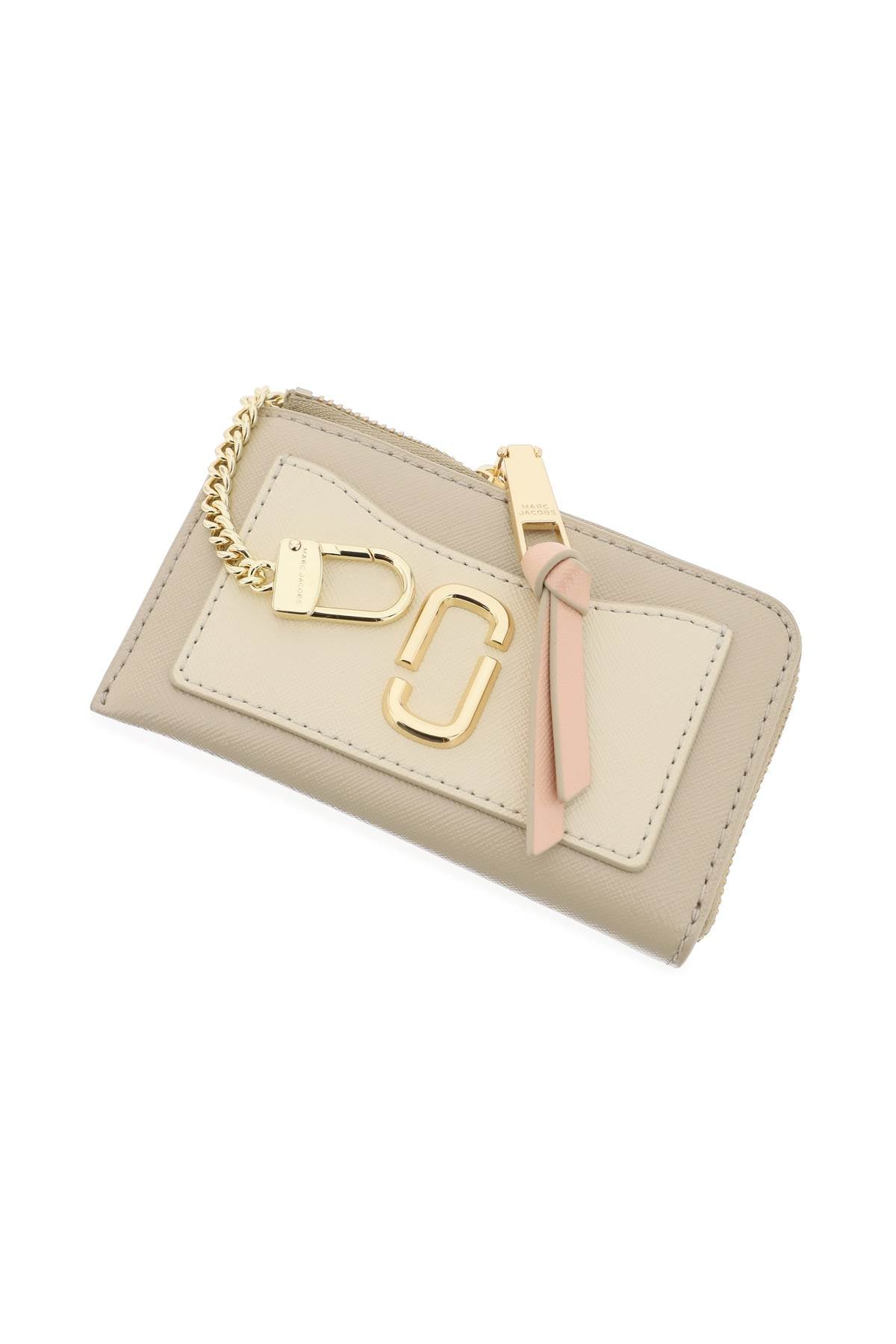 Marc Jacobs The Utility Snapshot Top Zip Multi Wallet   Beige