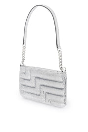 Jimmy Choo Avenue Slim Shoulder Bag   Silver