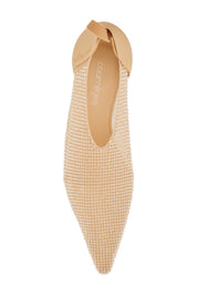 Courreges 'Diving Crystal' Pumps   Beige