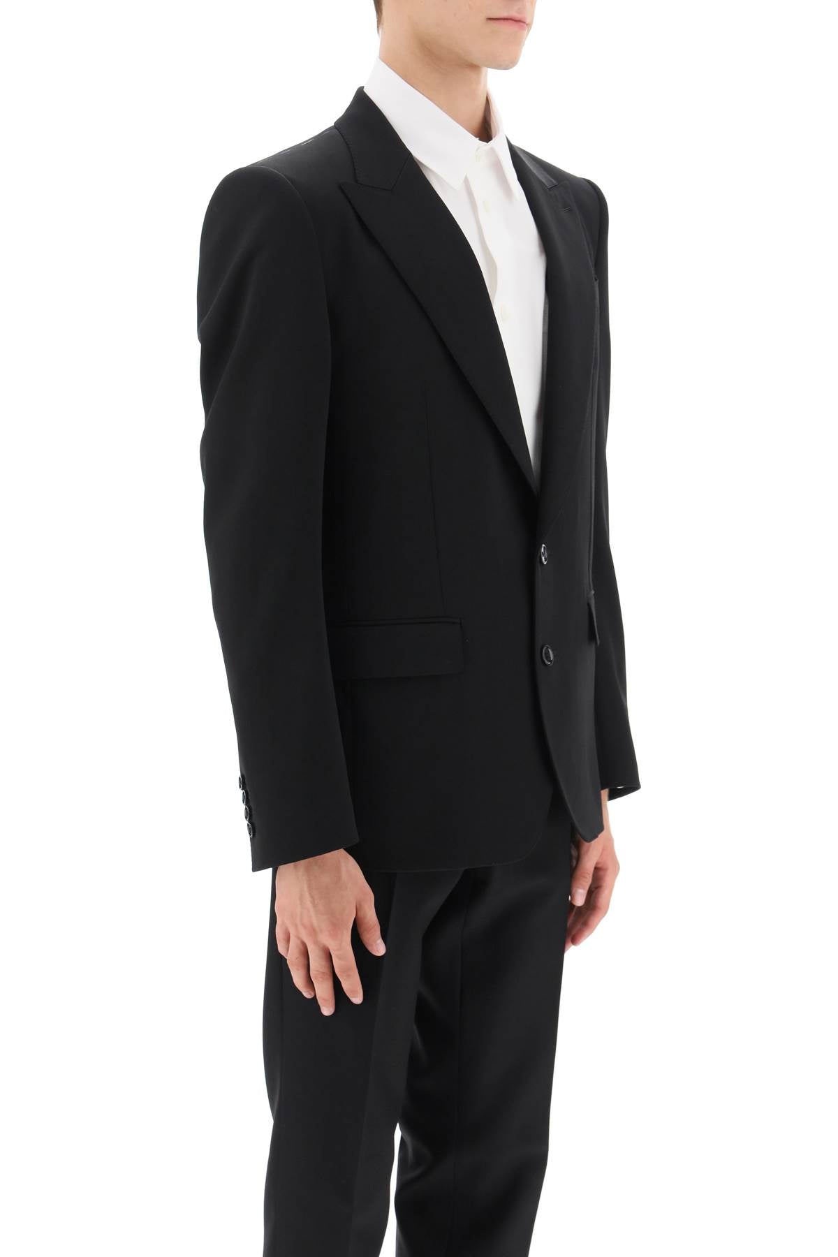 Dolce & Gabbana Sicilia Fit Tailoring Jacket   Black