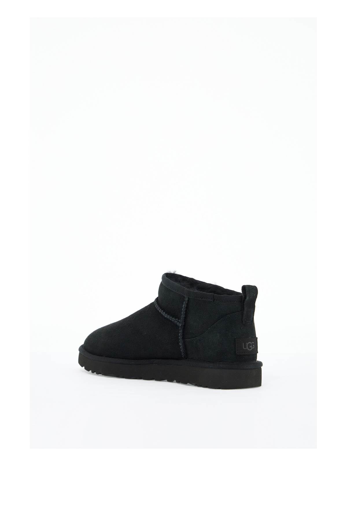 Ugg Classic Ultra Mini Ankle Boots   Black