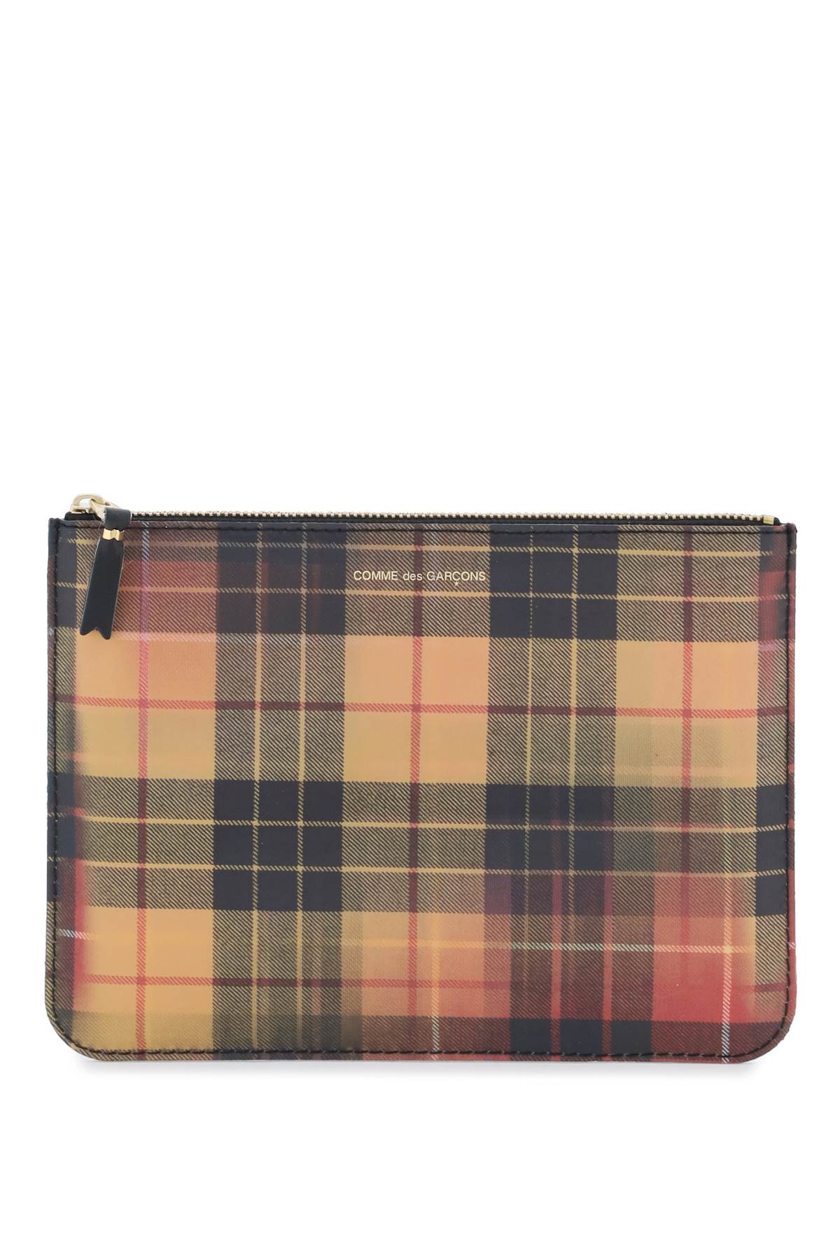 Comme Des Garcons Wallet Lenticular Effect Pouch   Multicolor