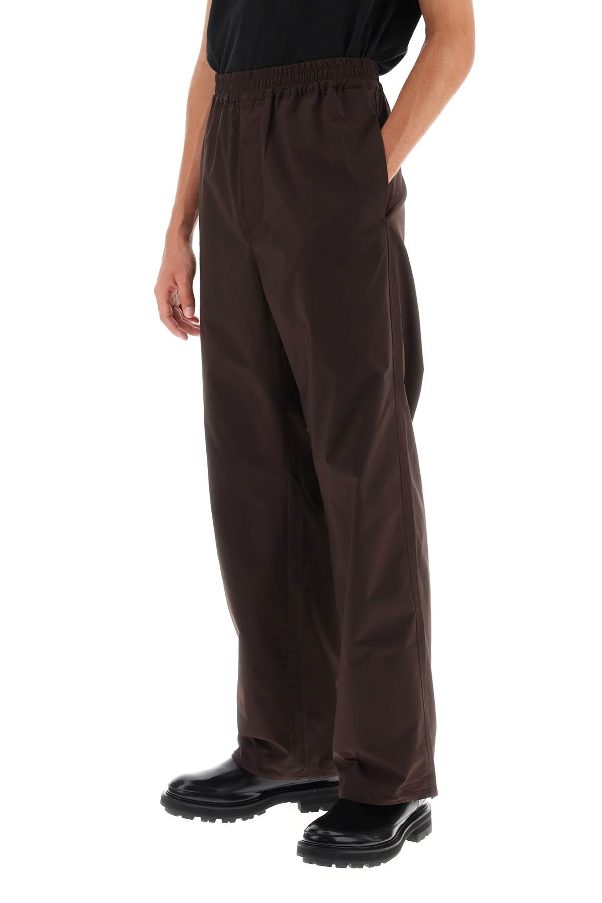 Oamc 'Dome' Straight Cut Pants   Brown