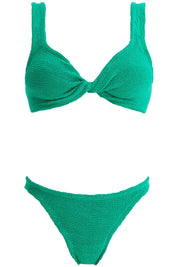 Hunza G. Juno Bikini Set For   Green