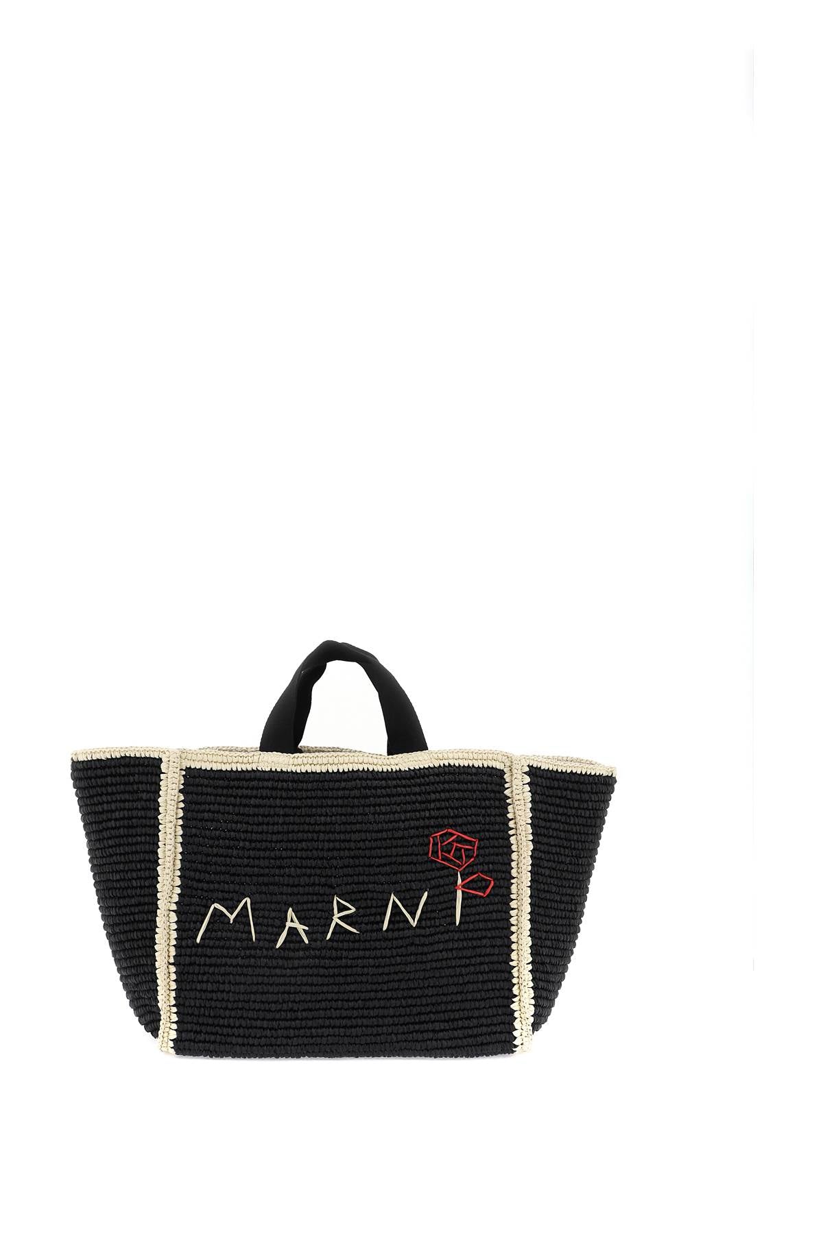 Marni Medium Sillo Tote Bag   Black