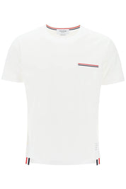 Thom Browne Rwb Pocket T Shirt   White