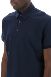 Etro Regular Fit Polo Shirt   Blue