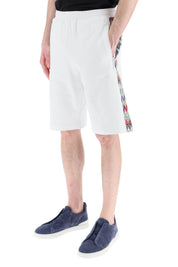 Missoni Side Band Sweatshorts   White