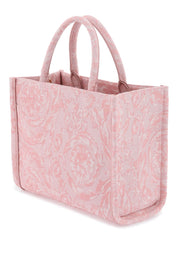 Versace Athena Barocco Small Tote Bag   Pink