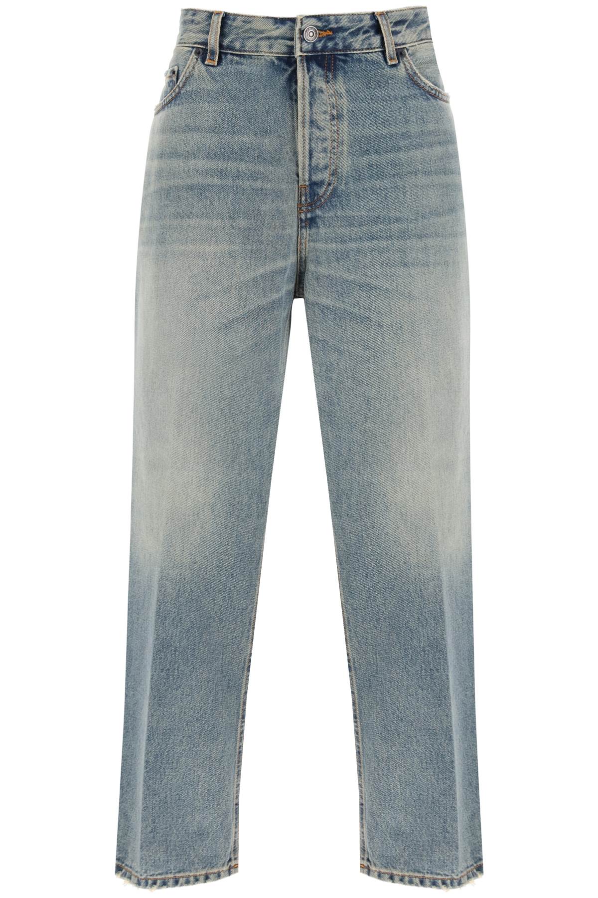 Haikure 'Betty' Cropped Jeans With Straight Leg   Light Blue