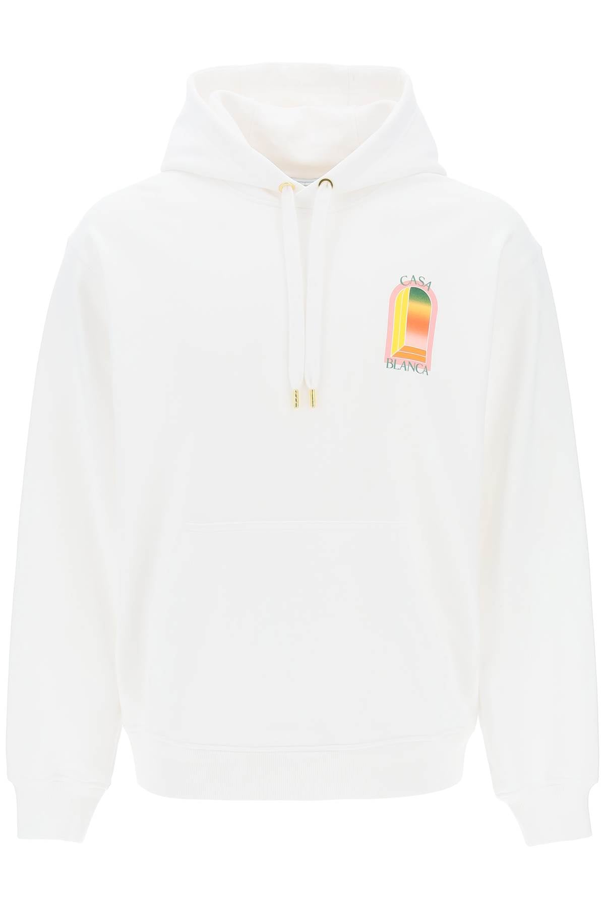 Casablanca Gradient Hooded L'arche   White