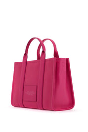 Marc Jacobs The Leather Medium Tote Bag   Fuchsia