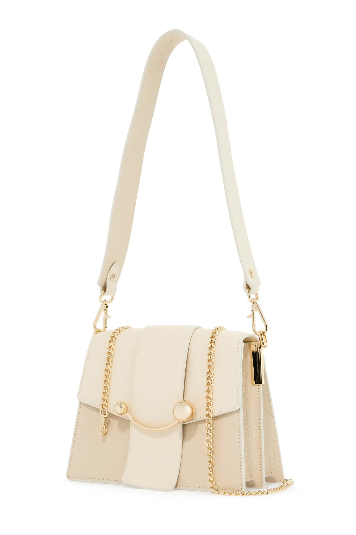 Strathberry Crescent Box Bag   White