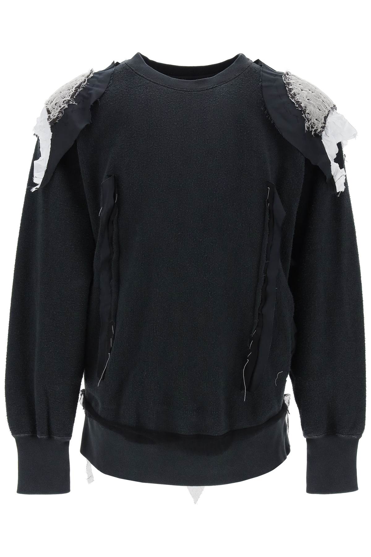 Maison Margiela Inside Out Sweatshirt   Black