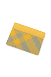 Burberry check cardholder