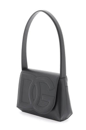 Dolce & Gabbana Dg Logo Shoulder Bag   Black