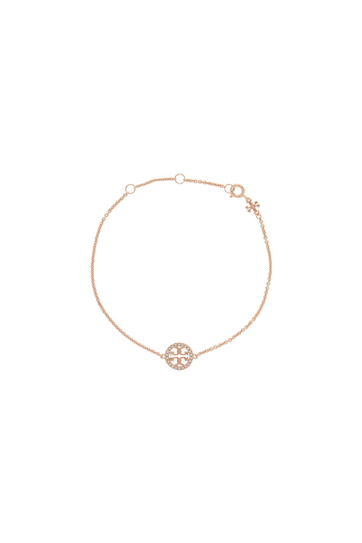 Tory Burch miller bracelet with pavé detailing