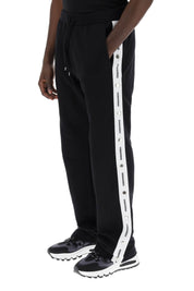 Dsquared2 Burbs Logo Band Sweatpants   Black