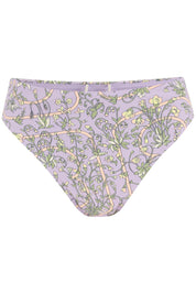 Tory Burch High Waisted Bikini Bottom   Purple