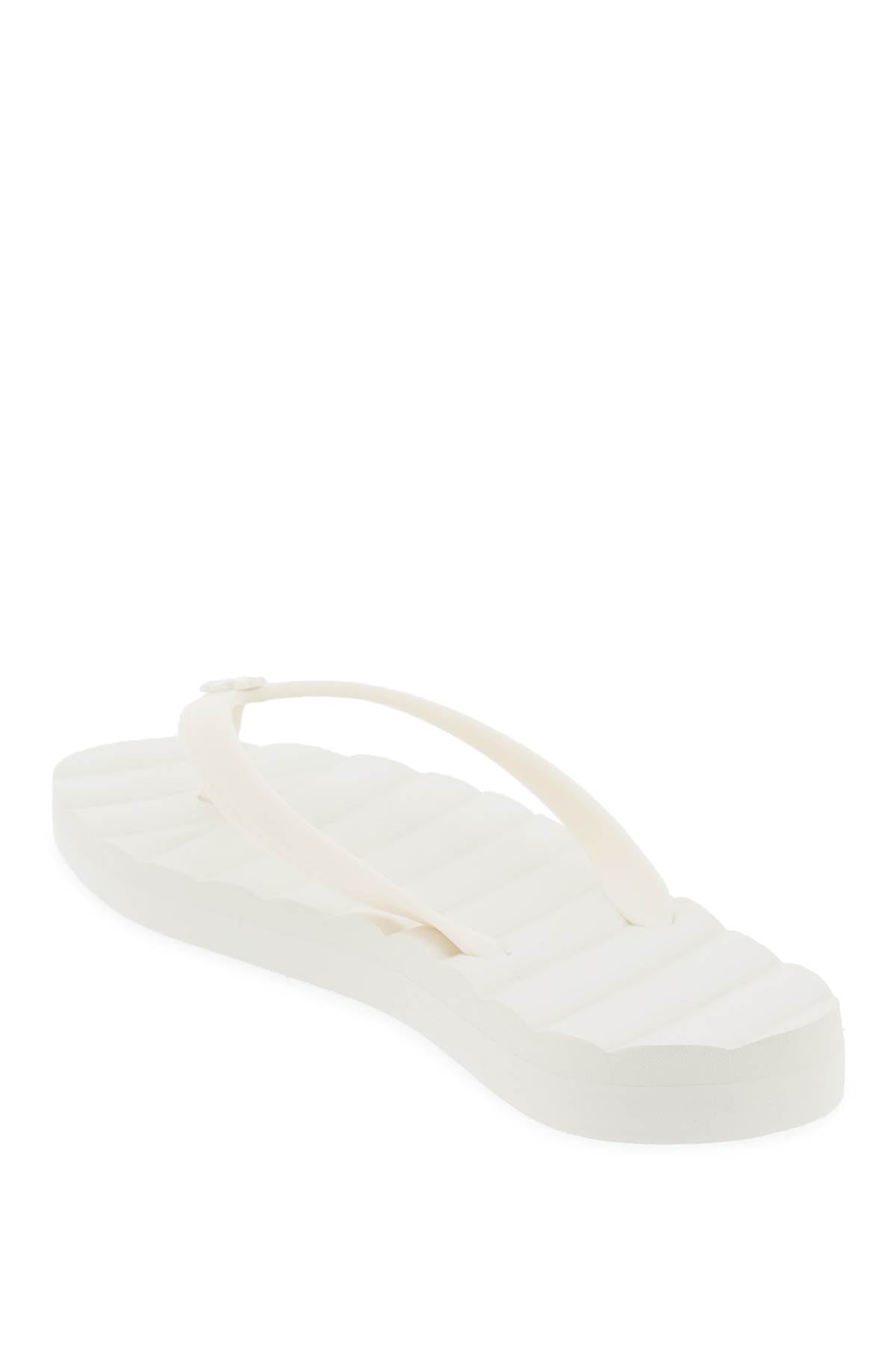 Tory Burch Kira Thong Slides   White