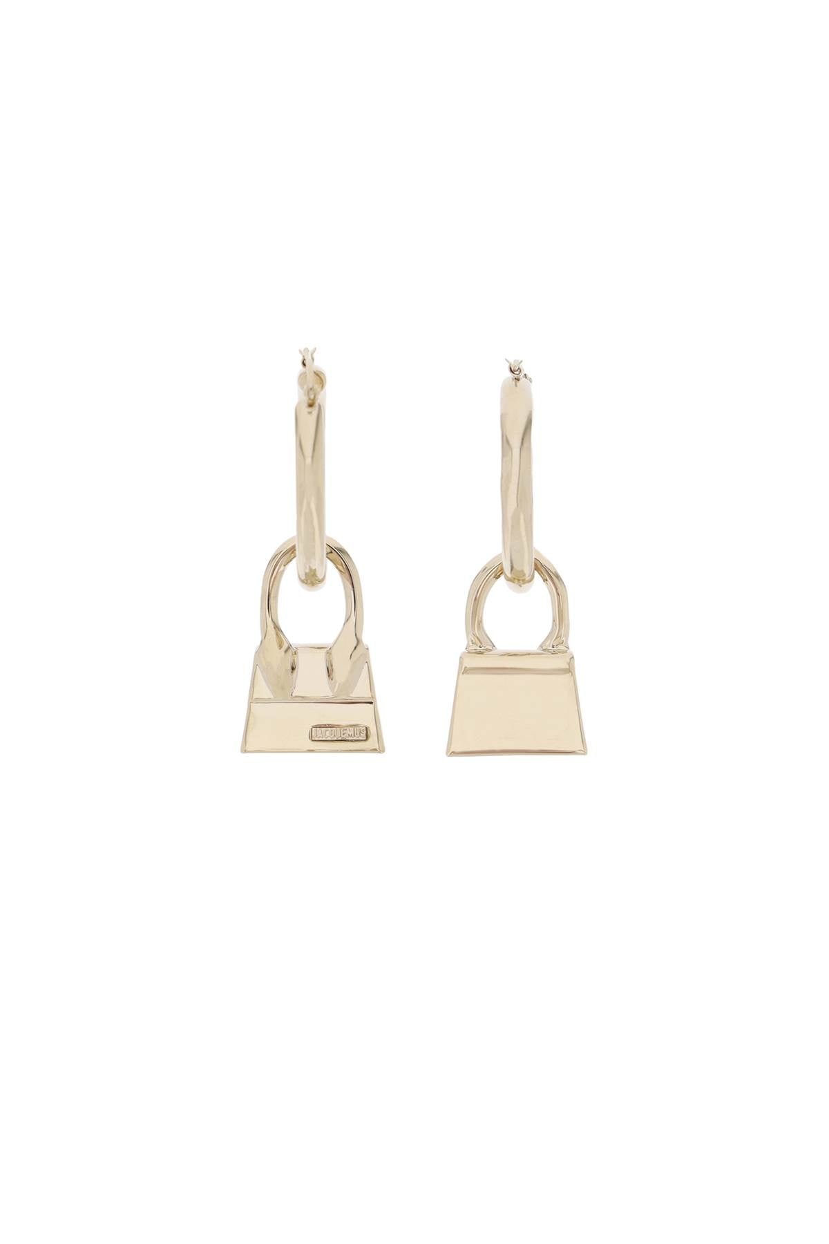 Jacquemus Les Creoles Chiquito Earrings   Gold