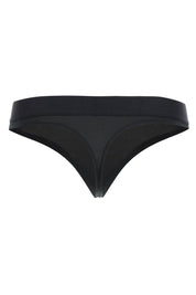 Calvin Klein Underwear Embossed Icon Thong   Black